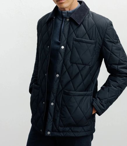 IZAC - Blouson col chemise marine - IZAC - Modalova