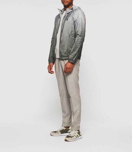 Blouson à capuche dégradé kaki ''Remy'' - IZAC - Modalova
