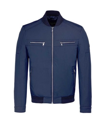 Blouson zippé sport marine ''Timbre'' - IZAC - Modalova