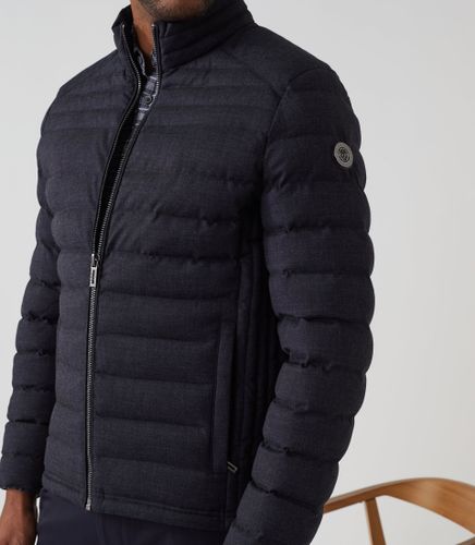 Blouson matelassé anthracite ''Florentin'' - IZAC - Modalova