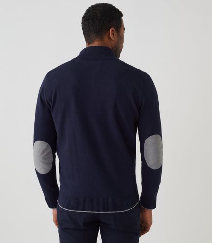 Pull gilet full zippé cachemire Sael" S - " - IZAC - Modalova