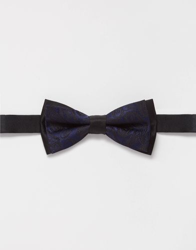 IZAC - Nœud papillon double marine - Izac - Modalova