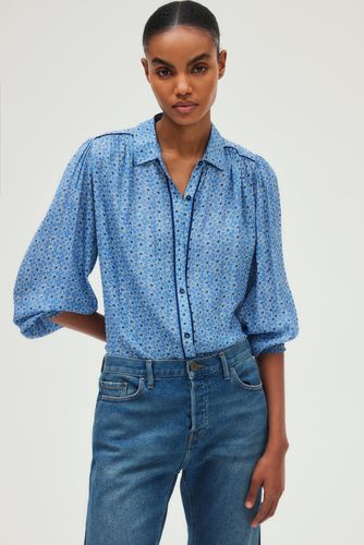 Chemise fluide à fleurs géométriques - USHA - Couleur : - Taille : - Pablo - Modalova