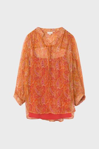 CLOTHILDE - Blouse oversize en soie - Couleur : / - Taille : - Pablo - Modalova