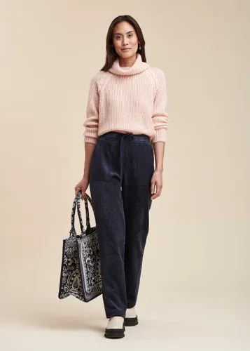 Pantalon velours coupe carotte - La Fée Maraboutée - Modalova