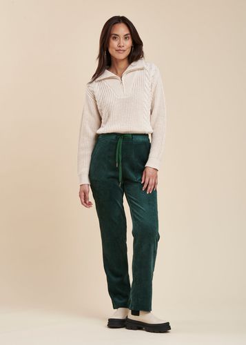 Pantalon velours coupe carotte - La Fée Maraboutée - Modalova