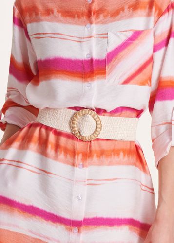 Ceinture élastique avec large boucle - La Fée Maraboutée - Modalova