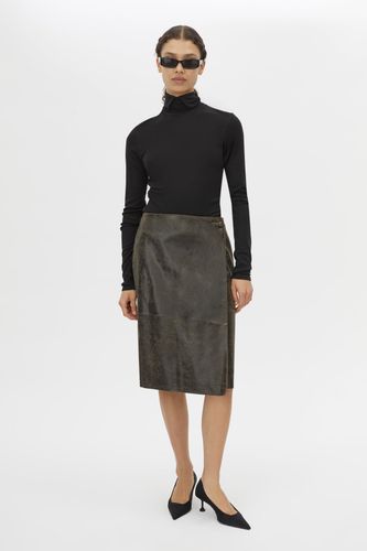 Dawn Leather Skirt - C & M CAMILLA AND MARC SALE - Modalova