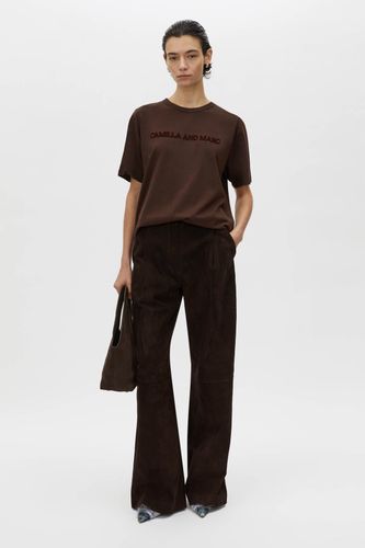 Tia Flocking Logo Tee - CAMILLA AND MARC - Modalova