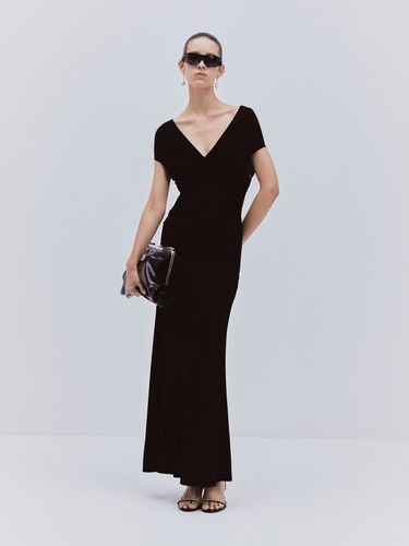 Essoria Dress in Black - Ninety Percent - Modalova