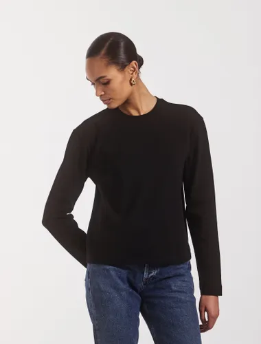 Signature Long Sleeve T-Shirt in - Organic Cotton - Ninety Percent - Modalova