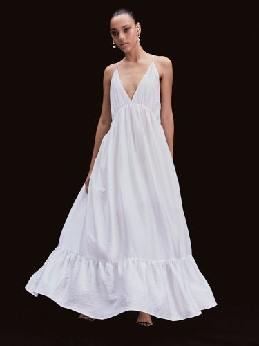Koulika Dress in White - Ninety Percent - Modalova