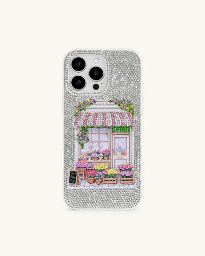 Ellie Coque de téléphone Boutique de fleurs - Multicolore Blanc - JW PEI - Modalova