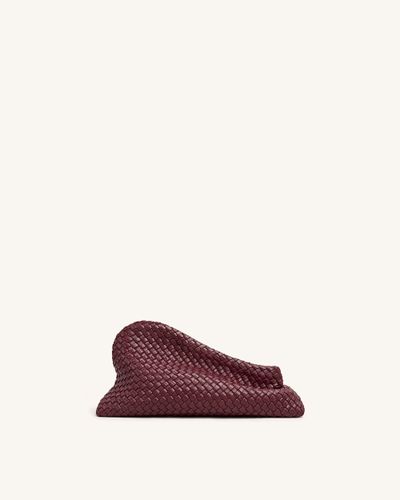 Harlee Pochette tissée - Bordeaux - JW PEI - Modalova