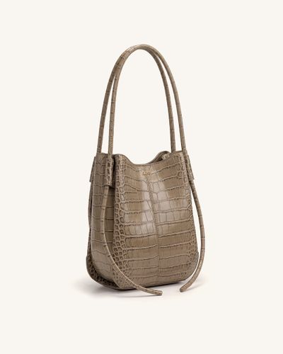 Nala Sac seau - Effet croco taupe - JW PEI - Modalova