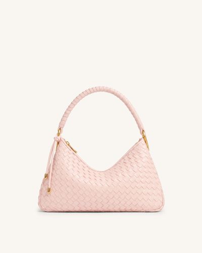 Lorena Sac porté épaule tressé - Rose clair - JW PEI - Modalova