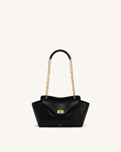 Lucia Sac à bandoulière enveloppe à chaîne - Noir - JW PEI - Modalova