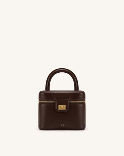 Cosima Vanity Case - Marron chocolat - JW PEI - Modalova