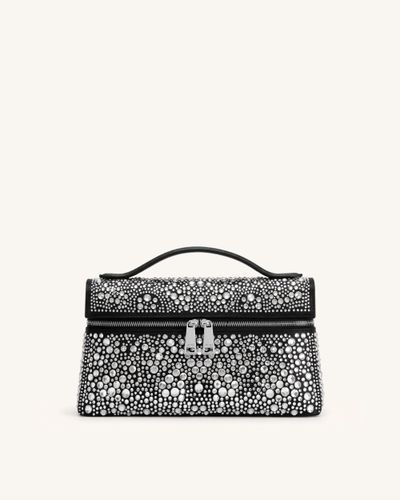 Thea Sac à main à cristaux artificiels - Noir charbon - JW PEI - Modalova
