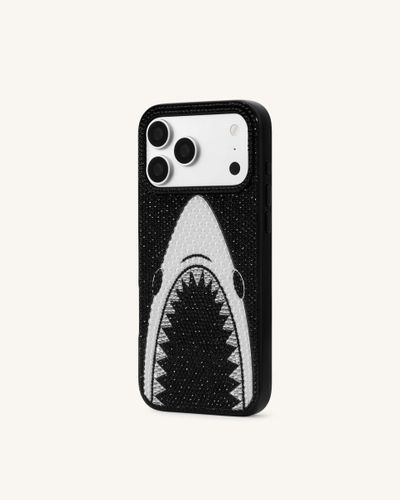 Coque de téléphone perle gueule de requin - Noir - JW PEI - Modalova