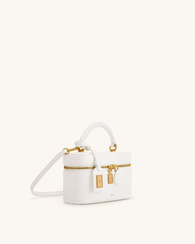 Cleo Sac boîte à poignée supérieure - Blanc cassé - JW PEI - Modalova