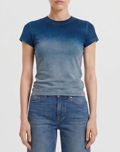T-shirt Slacker Fade Out – Bleu profond - JW PEI - Modalova