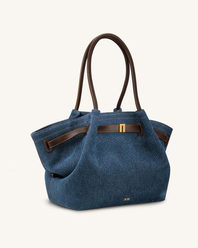Hana Grand sac cabas - Jean bleu foncé - JW PEI - Modalova
