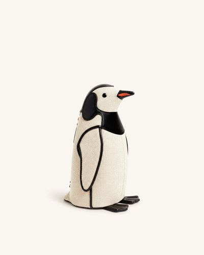 Pia Sac bandoulière Penguin - Toile noire - JW PEI - Modalova