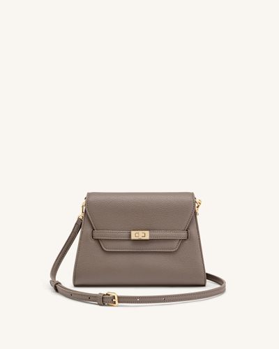 Piper Sac bandoulière grainé - Taupe - JW PEI - Modalova