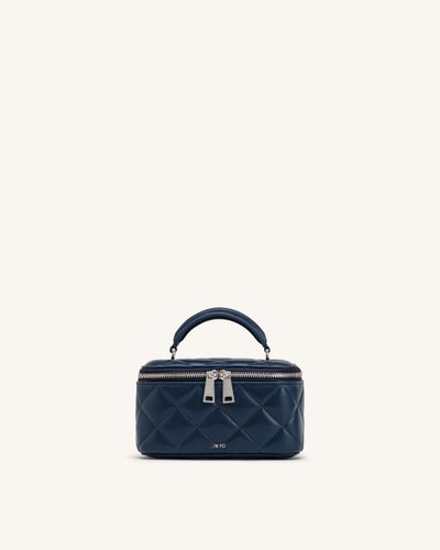 Virella Sac vanity matelassé à poignée supérieure - Marine - JW PEI - Modalova