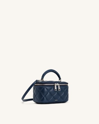 Virella Sac vanity matelassé à poignée supérieure - Marine - JW PEI - Modalova