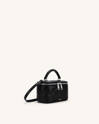 Virella Sac vanity matelassé à poignée supérieure - Noir - JW PEI - Modalova