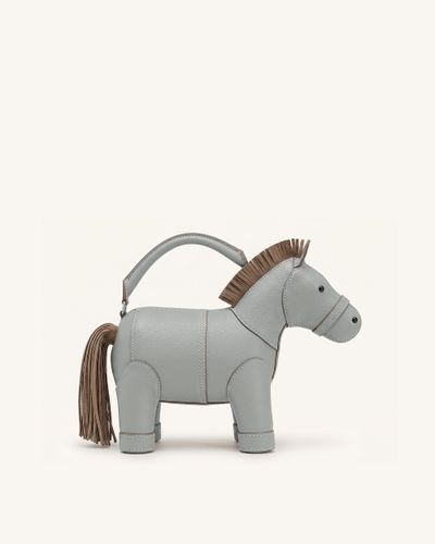 Harper Sac à main à poignée supérieure Horse - Gris - JW PEI - Modalova
