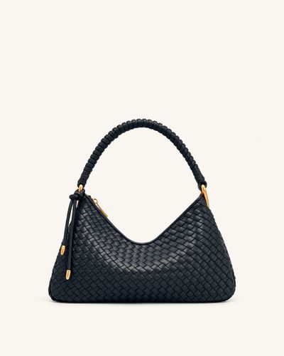 Lorena Sac porté épaule tressé - Bleu marine - JW PEI - Modalova