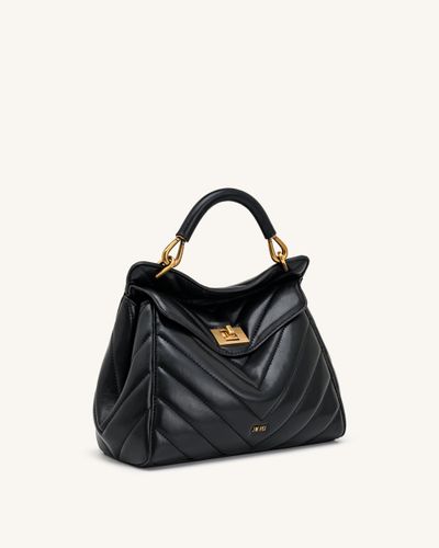 Lucia Sac classique à poignée supérieure - Noir ébène - JW PEI - Modalova
