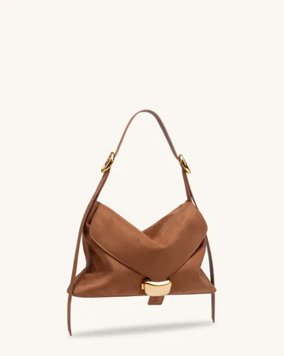 Sienna Sac hobo en faux daim - Marron - JW PEI - Modalova