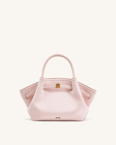 Mini sac cabas en similicuir Hana - Rose - JW PEI - Modalova