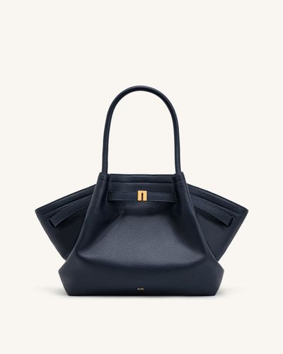 Sac cabas moyen Hana - Bleu marine - JW PEI - Modalova