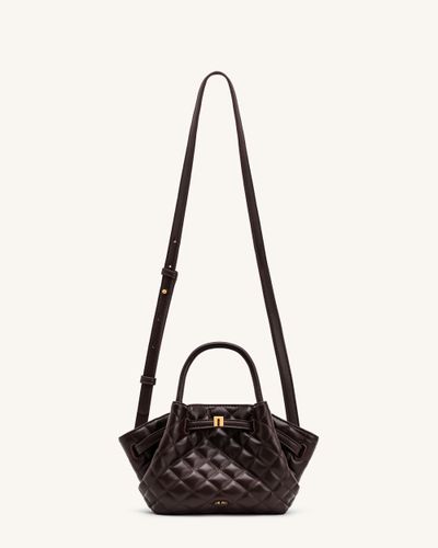 Hana Mini sac cabas - Marron chocolat noir - JW PEI - Modalova
