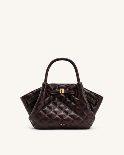 Hana Mini sac cabas - Marron chocolat noir - JW PEI - Modalova