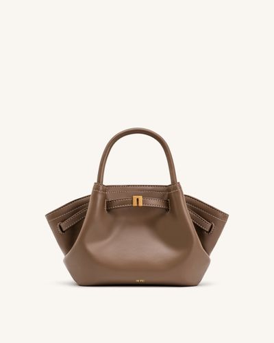 Mini sac cabas Hana - Brun grisâtre - JW PEI - Modalova