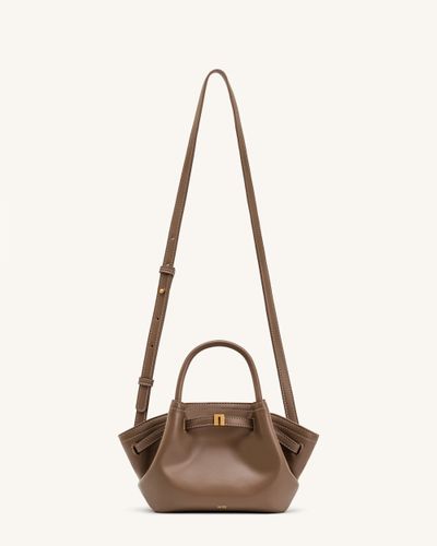 Mini sac cabas Hana - Brun grisâtre - JW PEI - Modalova