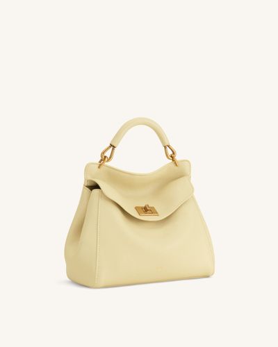 Lucia Sac à main classique à poignée supérieure - Jaune clair - JW PEI - Modalova