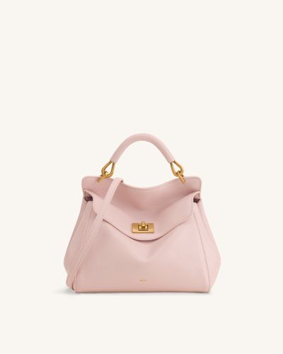 Lucia Sac à main classique à poignée supérieure - Rose - JW PEI - Modalova