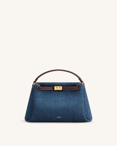 Carmen Sac à Poignée - Denim Bleu - JW PEI - Modalova