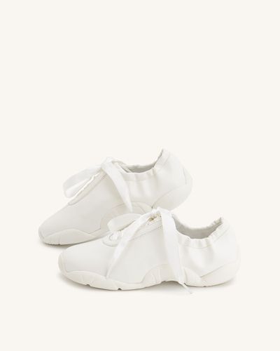 Flavia Ballerina Sneakers - Blanc - JW PEI - Modalova