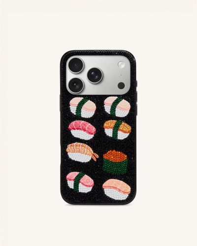 Coque de téléphone Sushi - Multicolore Noir - JW PEI - Modalova