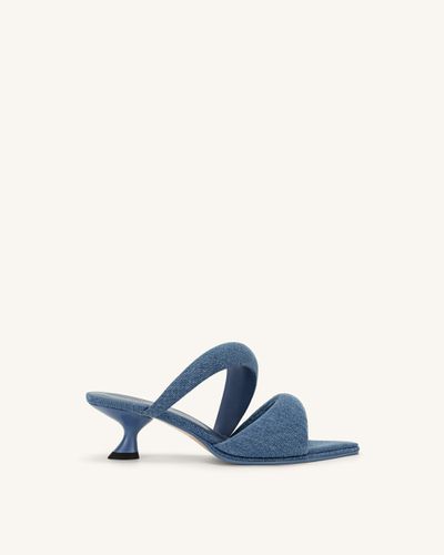 Mule en jean pour femme Sara - Bleu - JW PEI - Modalova