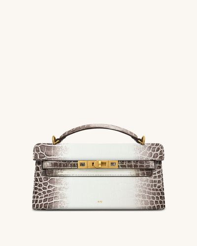 Sac à Main Noor – Croco Blanc - JW PEI - Modalova