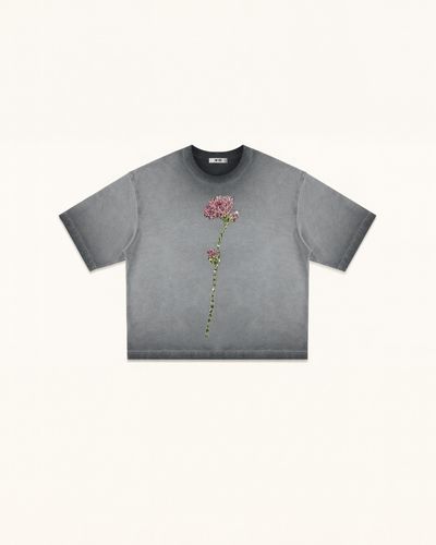 Le t-shirt rose à strass The Enchanted - Gris délavé - JW PEI - Modalova